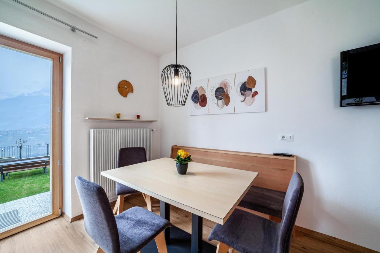 Haus Hohenrain Ferienwohnung 2 Schenna Buitenkant foto